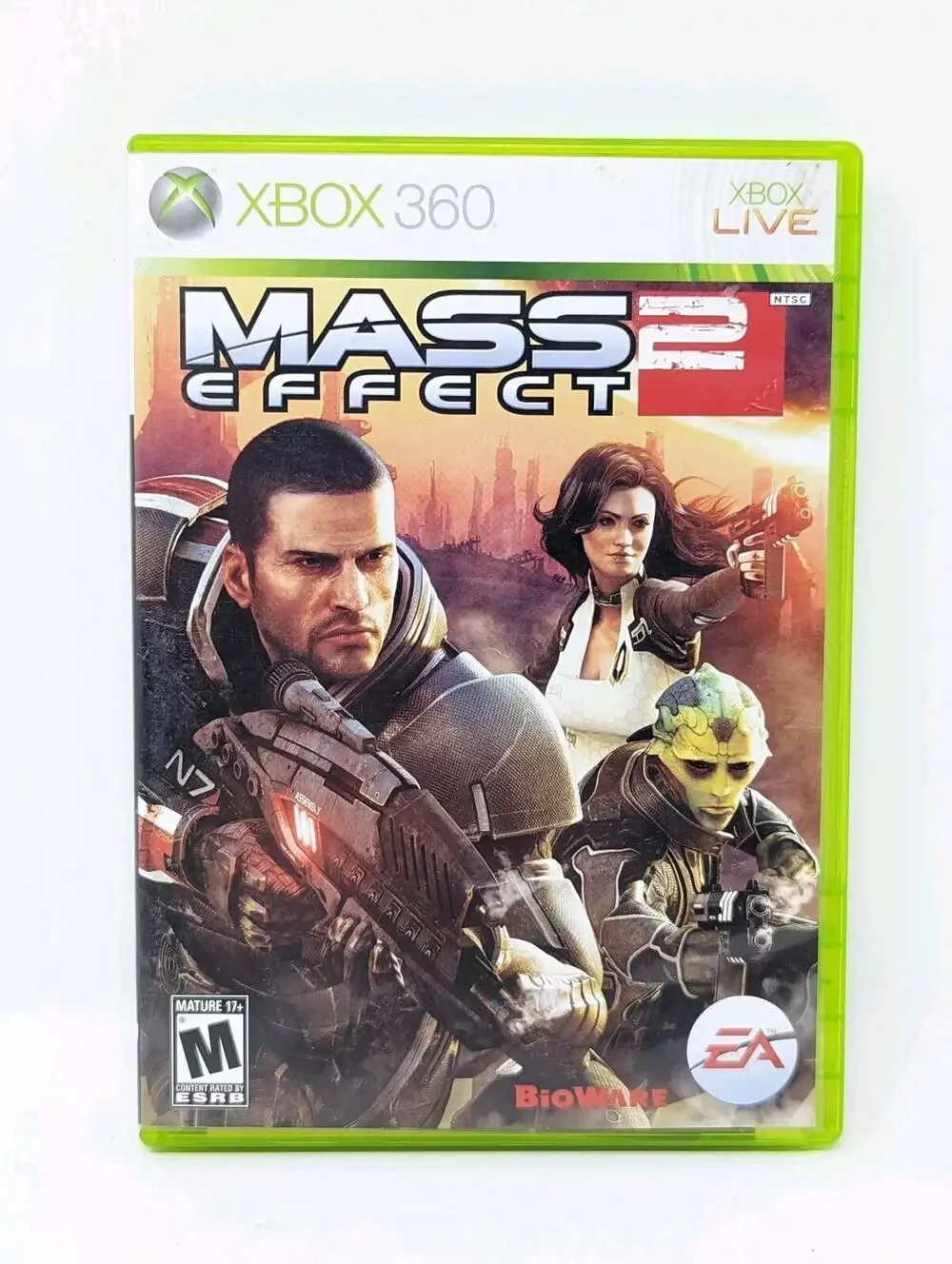 Mass Effect 2 Microsoft Xbox 360, 2012 2 Discs Manual Tested